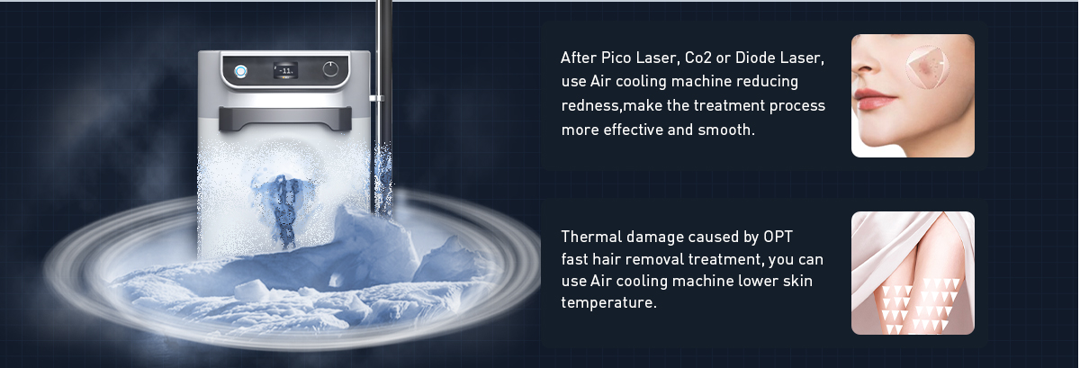 -Cool Skin air cooling machine 