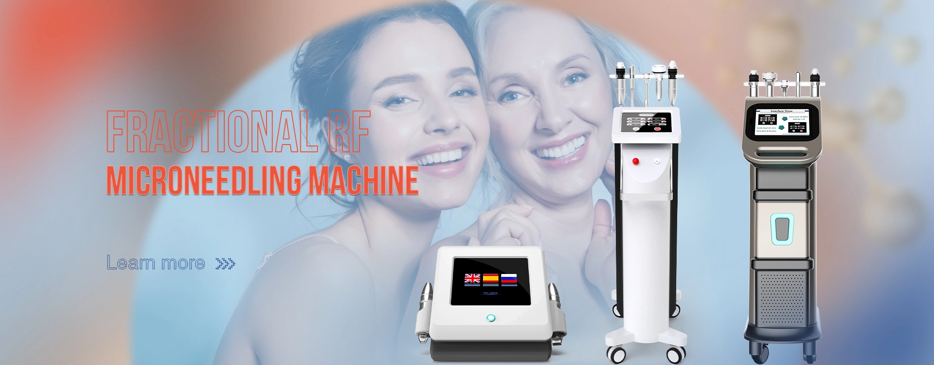 Máquina de microneedling RF fracionária