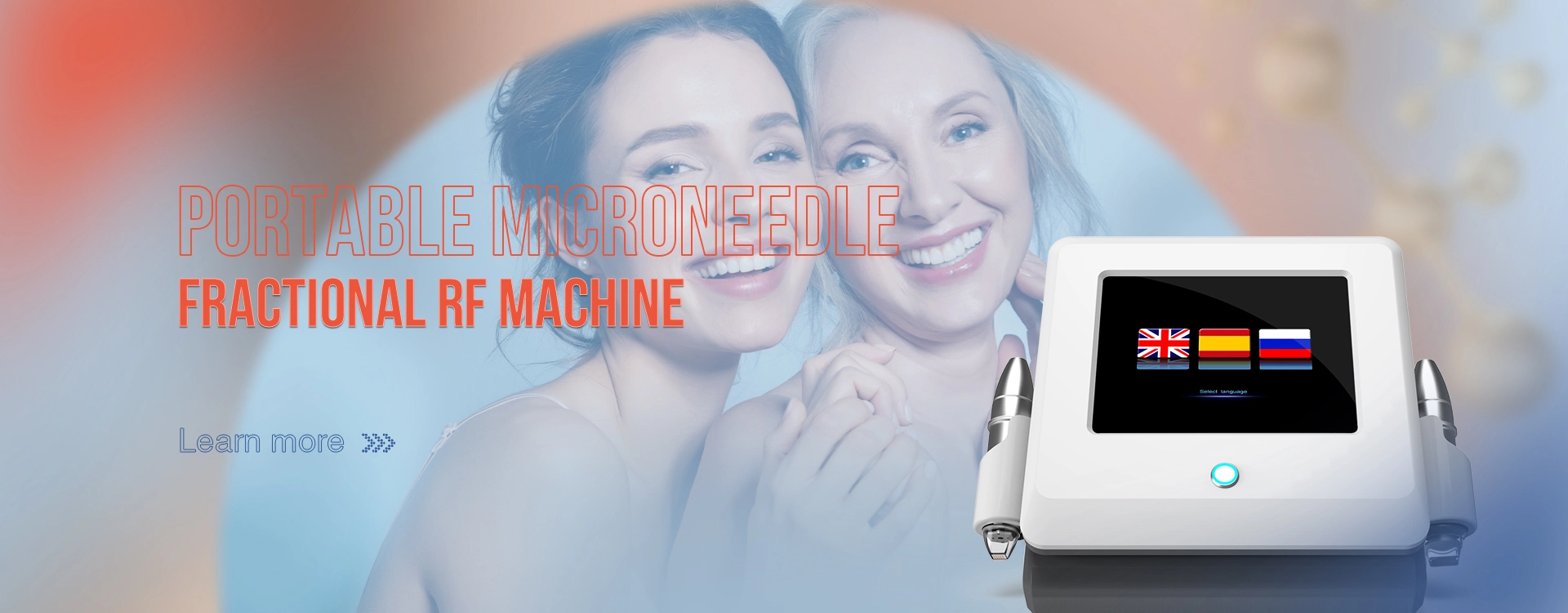 Máquina fracionária portátil do RF do MicroNeedle