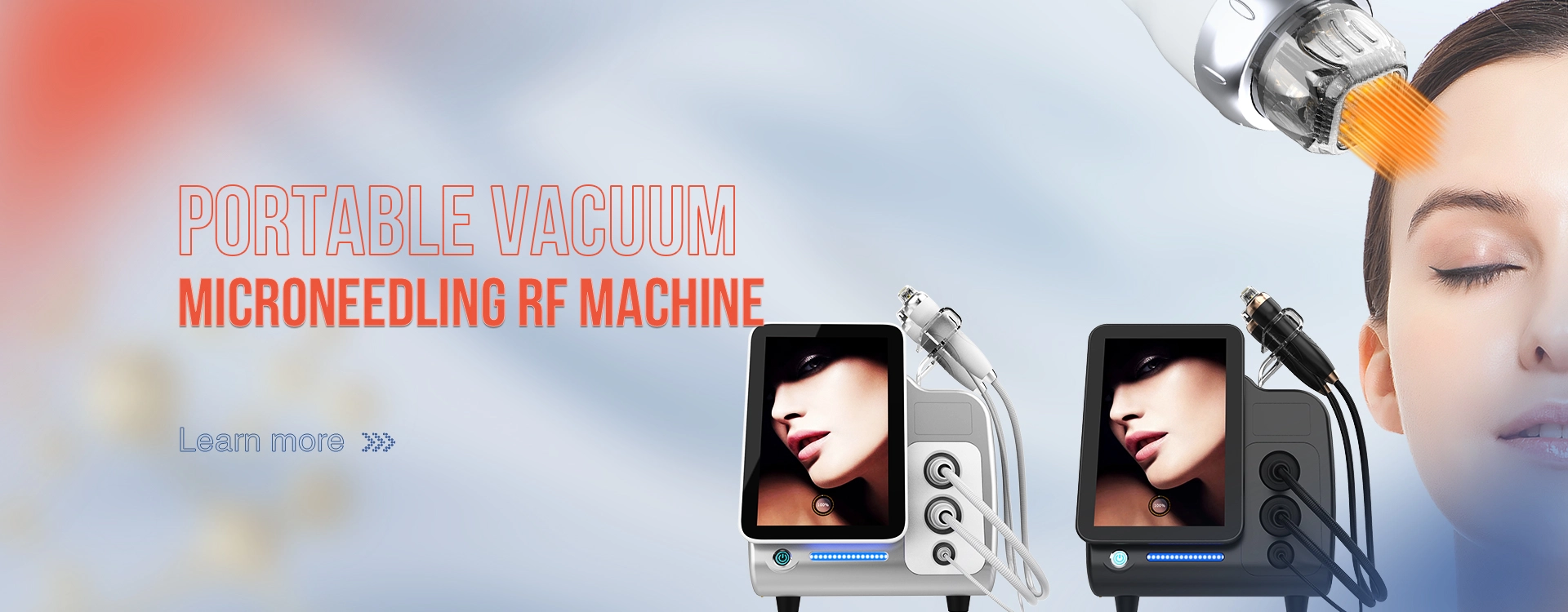 Máquina de vácuo portátil Microneedling RF