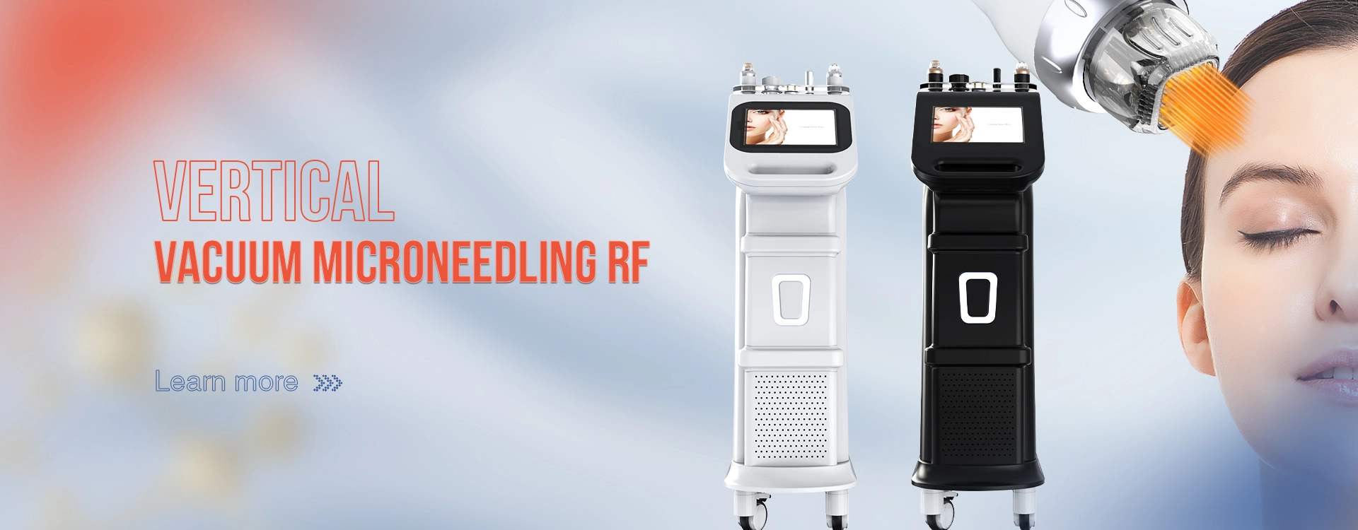 Máquina de vácuo vertical Microneedling RF