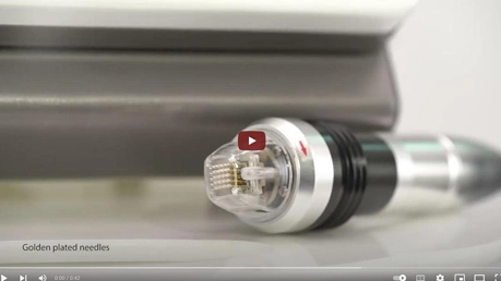 Vídeo da máquina fracionária portátil do rf de MicroNeedle