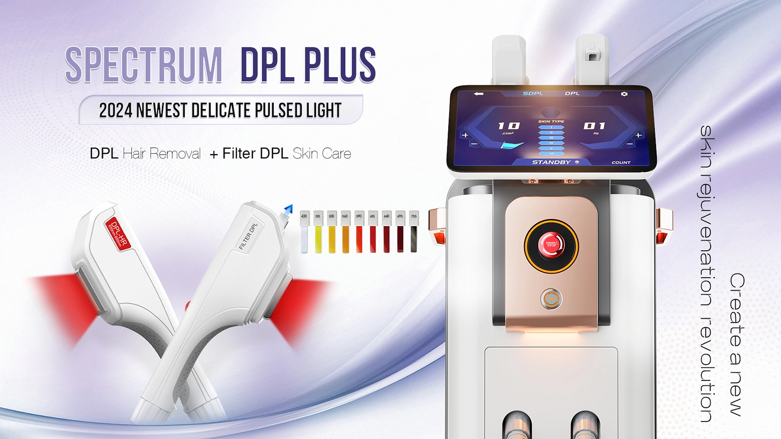 Quais são os benefícios da máquina de filtro DPL e IPL (DPL PLUS)?