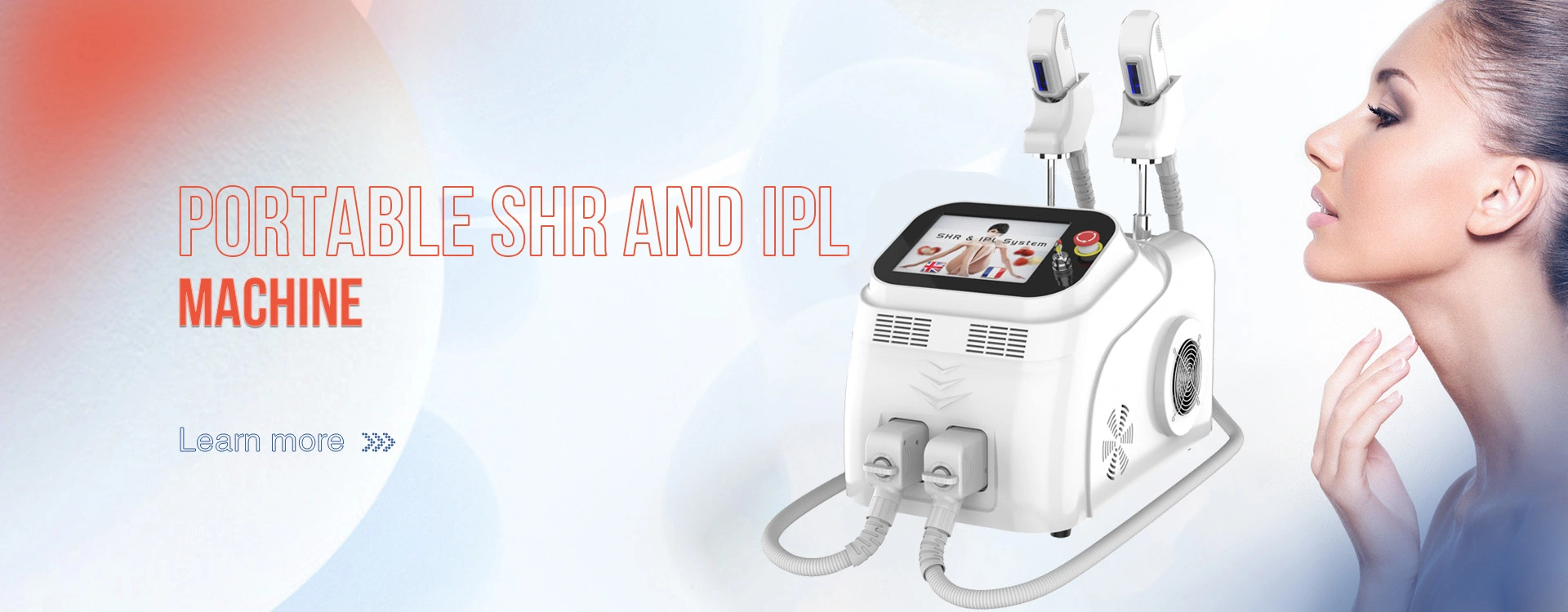 Máquina portátil de SHR e IPL