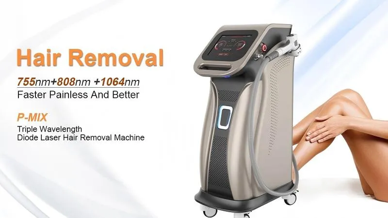 Laser de diodo de 3 comprimentos de onda versus 4 comprimentos de onda: um guia estratégico para aquisição em clínicas de estética médica.